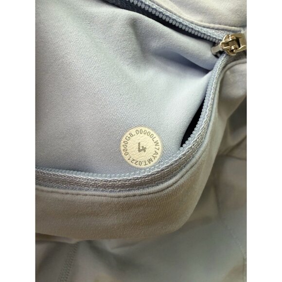 Lululemon Speed Up Short Long *4" Updated Fit Daydream Light Blue Size 4 - Picture 5 of 5